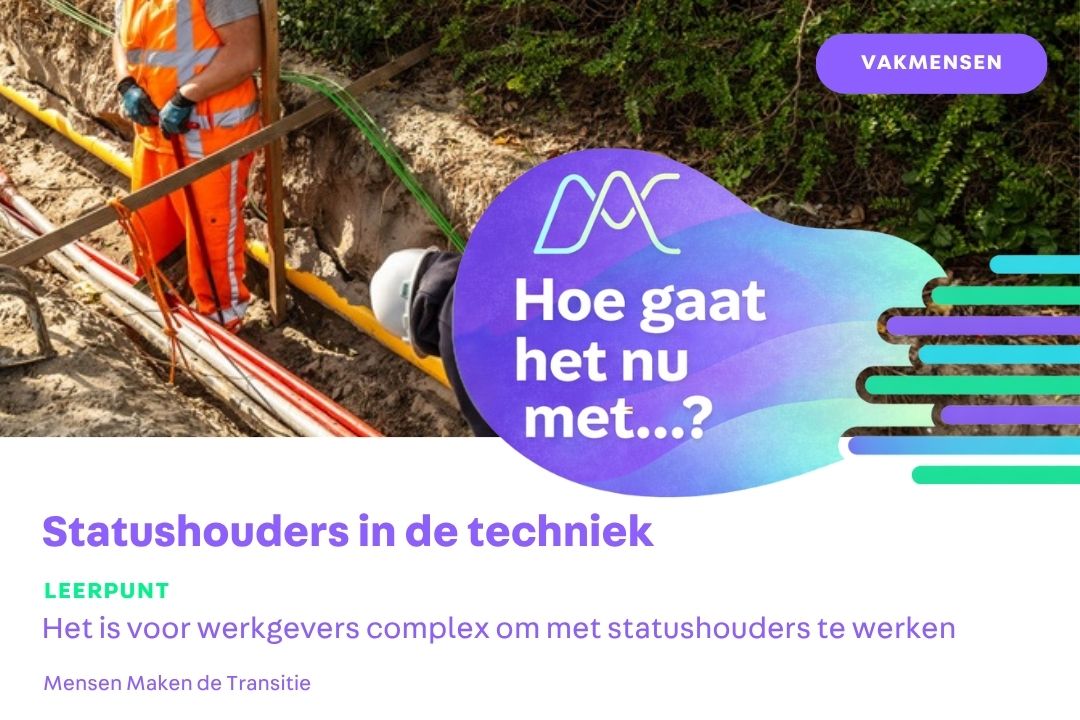 Hoe gaat het nu met… statushouders in de techniek?
